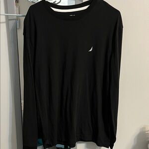 Nautica Men's Black Long Sleeve Shirt